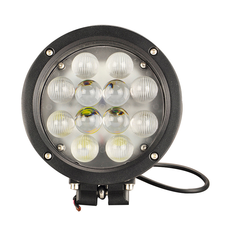 60W Round LED Work Light Spot Beam Off Road Driving Light Fog Light for Jeep (TP5600)