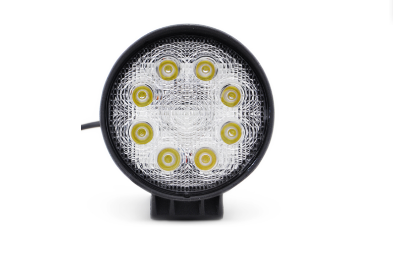 24W Round LED Work Offroad Driving Light