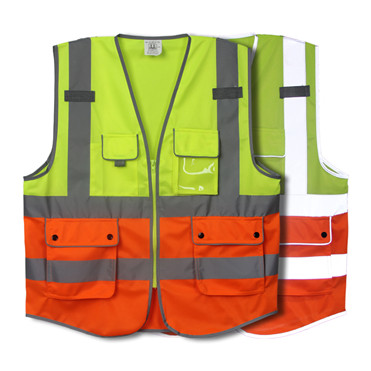 Class 2 Reflective Safety Vest Custom Construction Vest