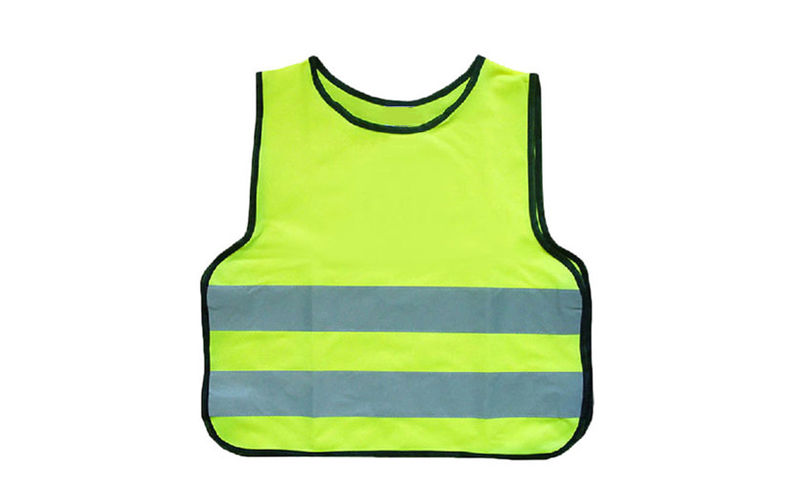 Children Protective Clothing Fluorescent Yellow Reflective Vest