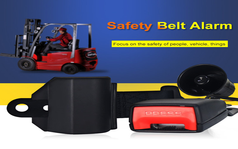 Forklift Safety Belt Voice Alert Seat Belt Alarm with Alarm Horn