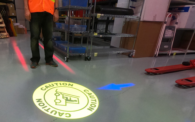 TOPTREE Industrial Virtual Floor Signs & Line Lasers