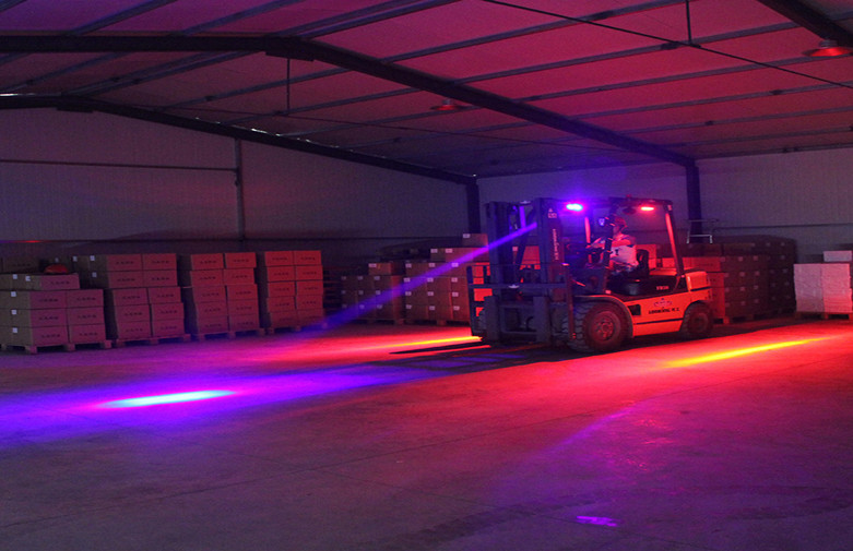 TOPTREE Warehouse Forklift Red Danger Zone Area Warning Lights
