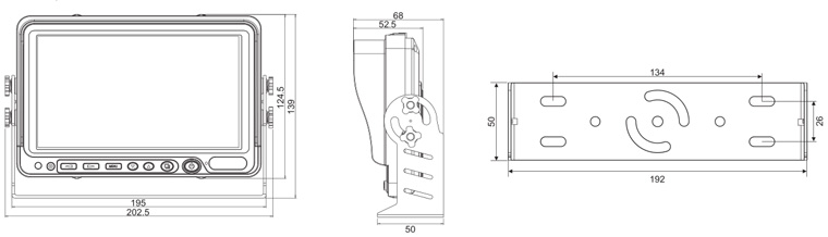 REARVIEW CAMERA SYSYEM FOR FORKLIFT