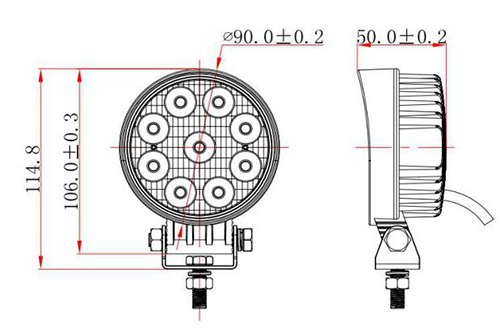 Mini Size LED WORK LIGHT