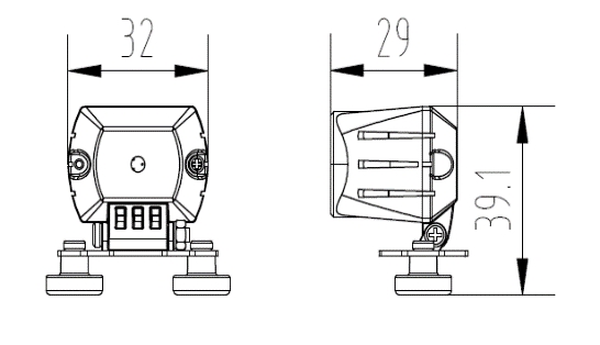 Forklift Laser Line Light