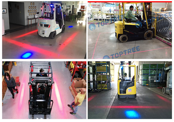 Forklift Side Safety Lights