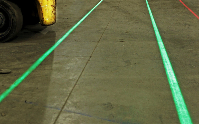 green virtual laser line