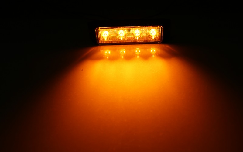 TOPTREE LED Emergency Strobe Lights Warning Flashing Light For Car Truck Van ATV SUV