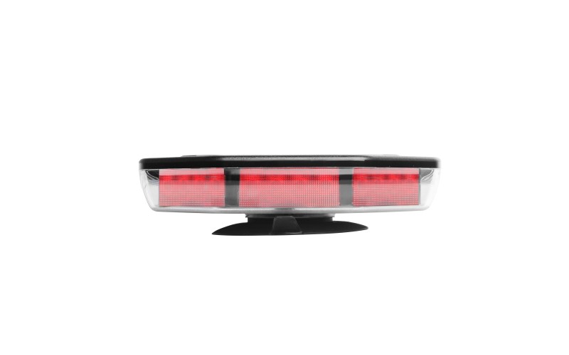 TOPTREE Red Blue LED Warning Mini Light Bar Emergency Vehicle Warning Strobe Flash Light