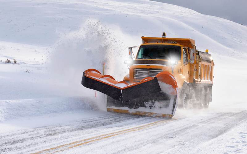 Heated Snow Plow Light