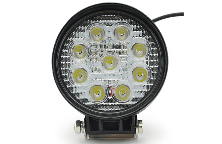 Toptree 24W Round LED Work Light Offroad Driving UTV Car 4x4 Truck Lamp (TP913)