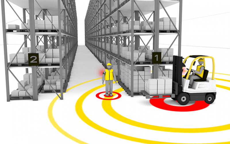 Speed Watch Forklift Speed And Distance Monitor