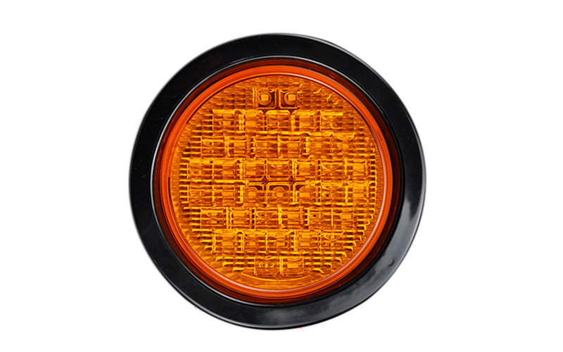 10-30V LED Tail Light Round Hi Visibility Stop-Turn-Tail Lights For Trucks Trailers RVs