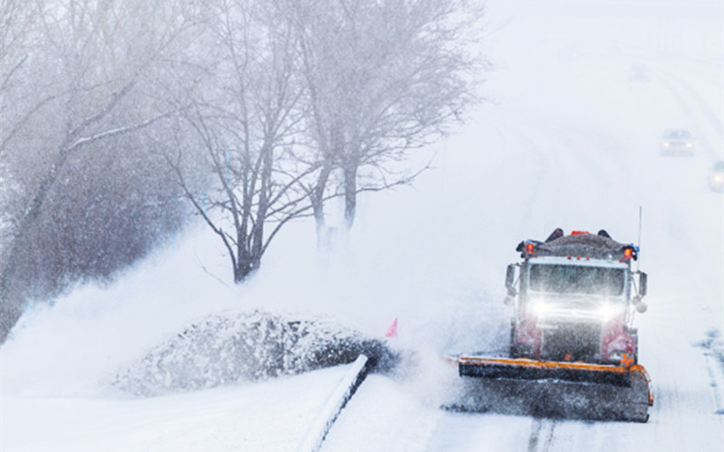 Universal Heated LED Snow Plow Headlights with Turn Signals