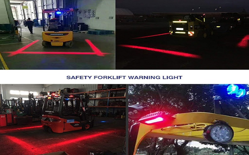 TOPTREE 18W FORKLIFT SAFETY WARNING ZONE LIGHTS PERIMETER LIGHTS