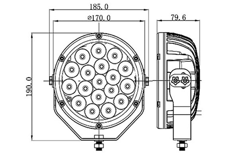 9inch LED Driving Light