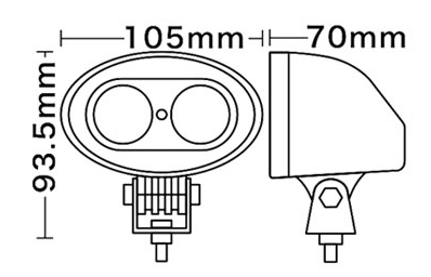 Blue Spot Safety Light Forklift