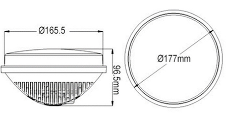 7 Inch LED Driving Light