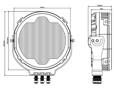 Led Crane Lights