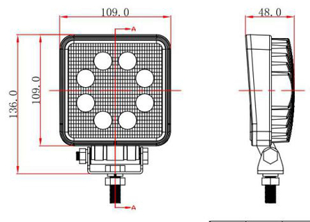 24w Car Led Work Light