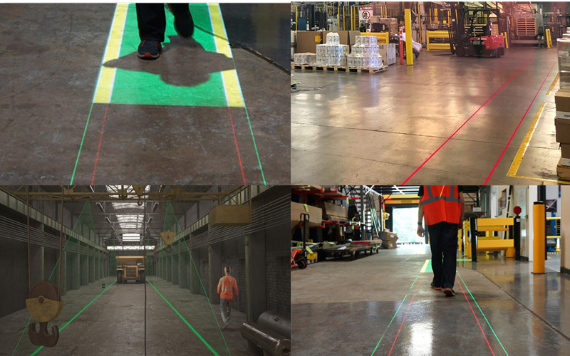 laser walkways