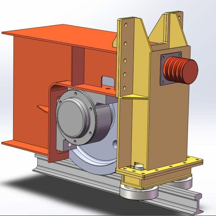 TOPTREE Overhead Crane Anti-derailment Device Crane Safety System Derailing Proof Device