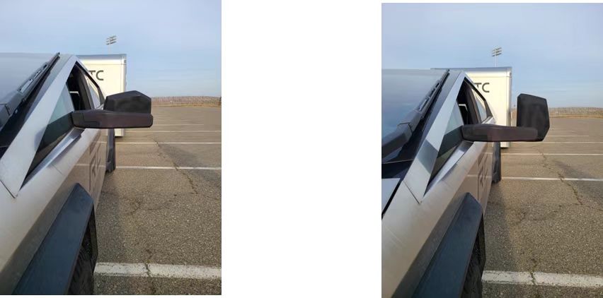 Tesla Cybertruck Towing Mirrors