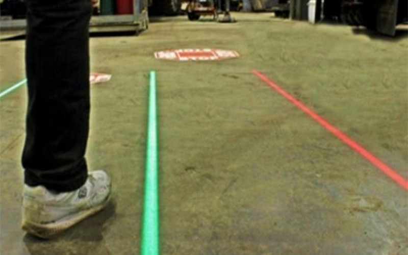Virtual Laser Floor Marking - TOPTREE